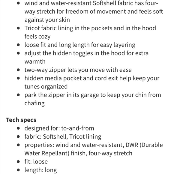 Lululemon city softshell tweed black 6 - Picture 14 of 16